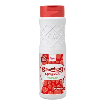 Afbeelding van Nic Topping Aardbeien 500ml