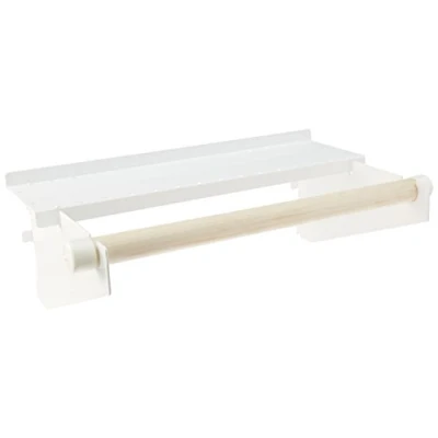Afbeelding van Wall Control ASM HS 1694 W Pegboard Papieren Handdoekhouder en deuvelstang Plank Montage voor Alleen