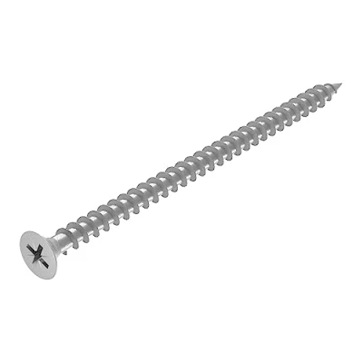 Afbeelding van SECCARO Spaanplaatschroef 4 x 80 mm, roestvrij staal V2A VA A2, houtschroef met volledige schroefdraad, kruiskop/PZ, 100 stuks
