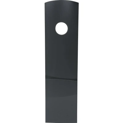 Afbeelding van Exacompta Ref 18207D Magazine File MAG CUBE 266 x 82 305mm, vinger gat op rug, geschikt voor A4+ documenten, grote opslagcapaciteit Office Mouse Grey