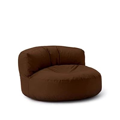 Afbeelding van LUMALAND Beanbag Lounge: Zitzak (320 L) voor uw goedgevulde sit in Ontdek modern, knuffelbaar design &amp; relax stijl outdoor I Met aanpasbare EPS vulling 90 x 50 cm [Aquamarijn]