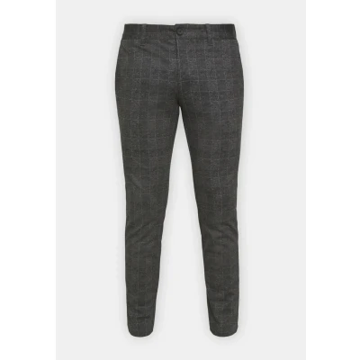 Afbeelding van Only &amp; Sons Onsmark SLIM Check Pants Broek, Heren, Maat: 28x32, Black