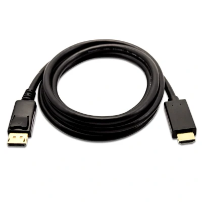 Afbeelding van DisplayPort Mini naar HDMI Kabel V7 V7MDP2HD 02M BLK 1E Zwart