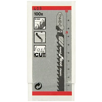 Afbeelding van Bosch Accessories 2608663477 Decoupeerzaagblad T 144 D C 100 stuk(s)