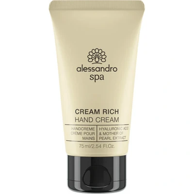 Afbeelding van Alessandro Spa Cream Rich Handcreme 75Ml