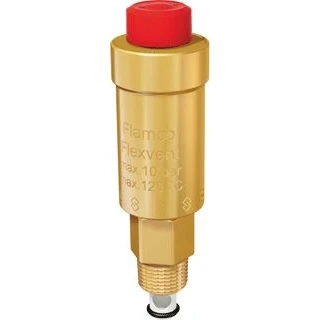 Afbeelding van Flamco Flexvent vlotterontluchter 1/8&quot; 3/8&quot; bu.dr.