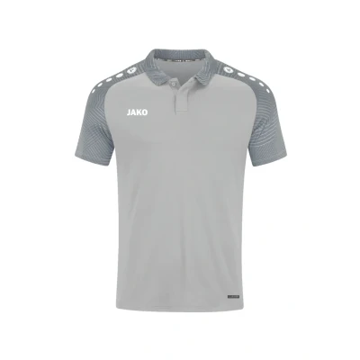 Afbeelding van JAKO Polo Performance Zacht grijs/steengrijs