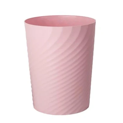 Afbeelding van Sinoba Prullenbak 8008 vuilnisemmer afvalemmer kunststof ideaal voor kinderkamer kantoor keuken hoogte 32 cm 12 l (zwart)