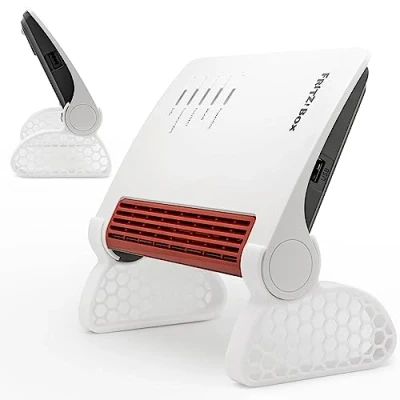 Afbeelding van Standaard geschikt voor AVM FritzBox 7690 tafelstandaard, router, houder, standaard, ventilatie, voet, staander