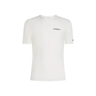 Afbeelding van O&#039;Neill Essentials Surfshirt, Heren, Maat: Large, Snow white