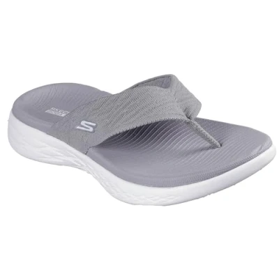 Afbeelding van Skechers Onderweg 600 Zonnig dames Teenslipper, Grijs, 42 EU