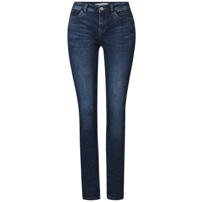 Afbeelding van Street One Slim fit jeans, Dames, Maat: 26x28, Blau