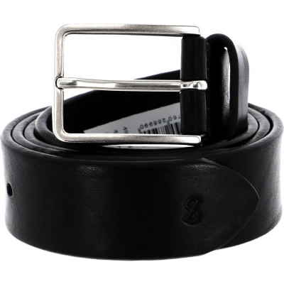 Afbeelding van SADDLER Leren Riem Askersund Belt W90 Black Zwart