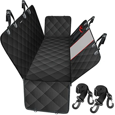 Afbeelding van Favoto Autostoelhoes voor honden, waterdicht en robuust, met zichtbaar netvenster universele ritssluiting, SUV, vrachtwagen, reizen, 137x147cm