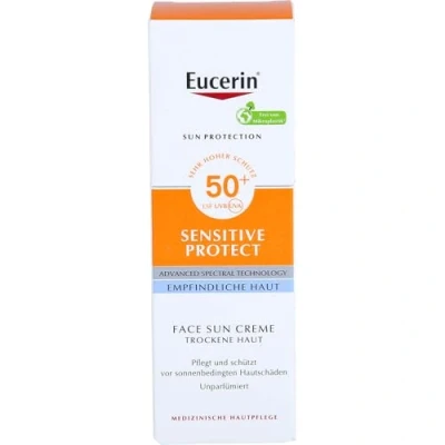 Afbeelding van Eucerin Sensitive Protect Face Sun Creme LSF 50+, 50 ml Crème