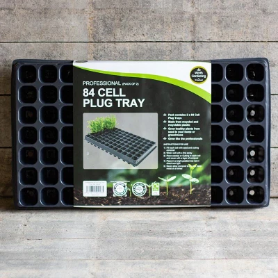 Afbeelding van Zaaiplaten 84 cellen set van 2 stuks