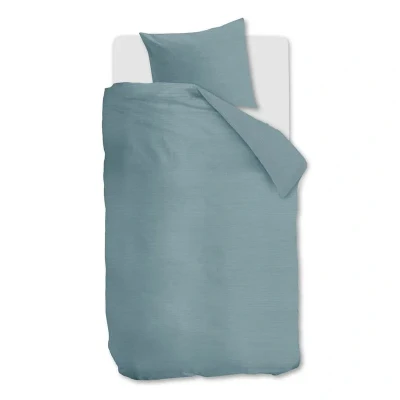Afbeelding van Beddinghouse Summer dekbedovertrek Eenpersoons 140x200/220 Blauw Grijs