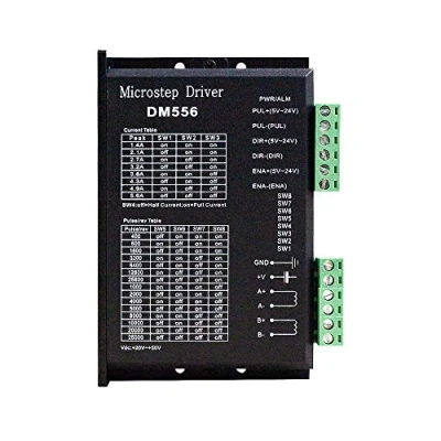 Afbeelding van CNC Digitale Stepper Driver DM556 stappenmotor Controller 2 fase 20 50V DC Max 5.6A 128 onderverdeling Voor Nema 23, 24 en 34