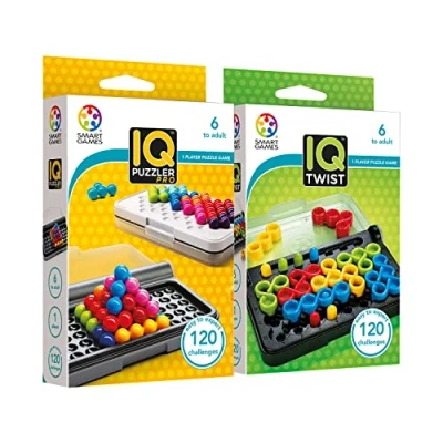 Afbeelding van Smart Games Iq Pro + Twist Bordspellen Kinderen 6+ Puzzelspellen Spelletjes Voor Kinderspellen
