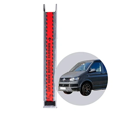 Afbeelding van 040 Parts Verbeterde achterklepstandaard compatibel met VW T5, T6, T7 Transporter, accessoires of Multivan brede dempers, accessoires, achterklepondersteuning