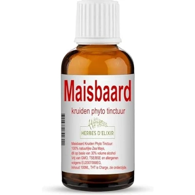 Afbeelding van Maisbaard tinctuur 100 ml Herbes D&#039;elixir