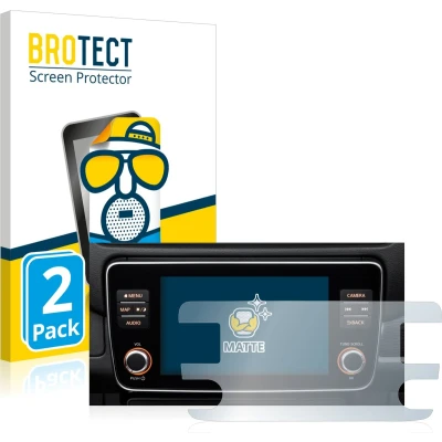 Afbeelding van BROTECT (2 Stuks) Antireflecterende Beschermfolie voor Nissan Leaf E Plus Infotainment System Anti Glare Screen Protector, Mat, Ontspiegelend