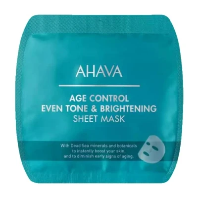 Afbeelding van Ahava Age Control Even Tone &amp; Brightening Sheet Mask