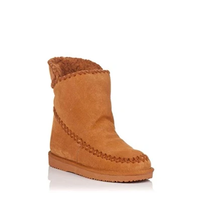 Afbeelding van Gioseppo Snowboots, Dames, Maat: 40, Tan Veloursleer