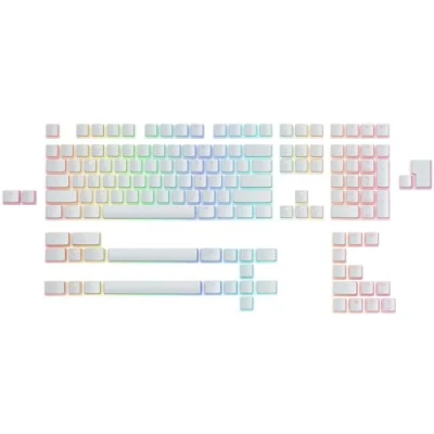Afbeelding van Glorious PC Gaming Race Aura Keycaps v2 weiss