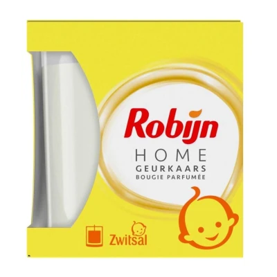 Afbeelding van Robijn Home Geurkaars Zwitsal 115g