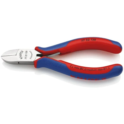 Afbeelding van Knipex 7722130 Zijsnijtang Elektronica 130mm