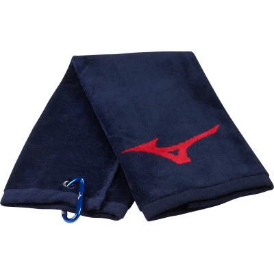Afbeelding van Mizuno RB Retro Stripe Towel Navy/Rood Dames/Heren Maat One Size