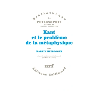 Afbeelding van Kant et le problème de la métaphysique