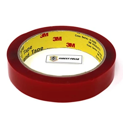 Afbeelding van 3M Dubbelzijdig plakband, 3 meter, Scotch 4218P VHB 4910F, hoogwaardig extra sterk, temperatuurbestendig Finest Folia (20 mm x 4910F)