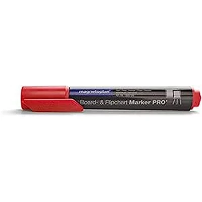 Afbeelding van Magnetoplan 1228106 markeerstift 4 stuk(s) Rood