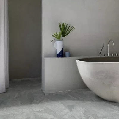 Afbeelding van 20% Korting In Showrooms Moduleo Lijm PVC ROOTS 0,55 EIR MUSTANG SLATE 70939CD Vloer Tegels Lab21