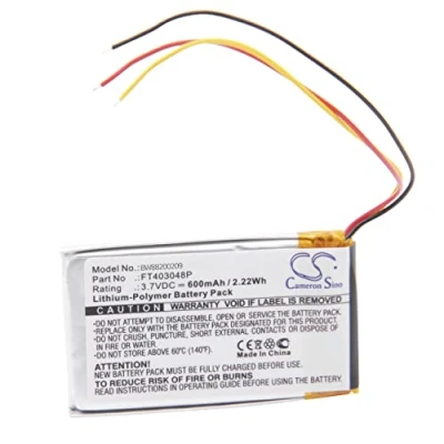 Afbeelding van vhbw Accu compatibel met JBL Clip, Clip+ luidspreker, luidspreker (600mAh, 3,7V, Li Poly)