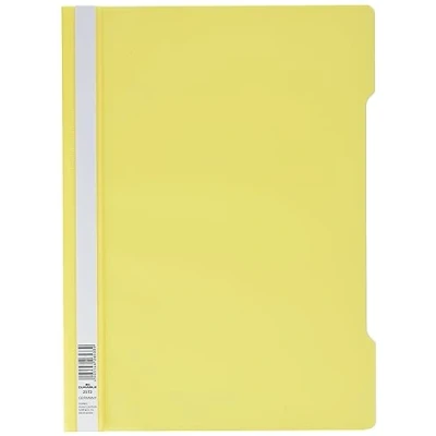 Afbeelding van Durable snelhechtmap ft A4 geel 25 stuks