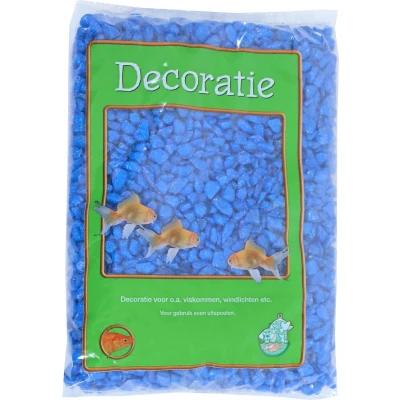 Afbeelding van Neon quartz blauw zak a 1 kg Gebr. de Boon