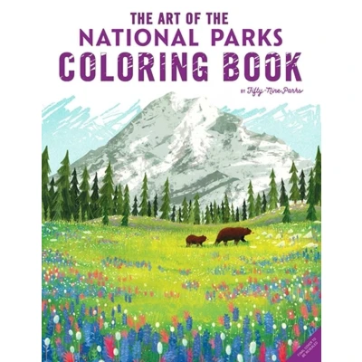 Afbeelding van the Art of National Parks Coloring Book