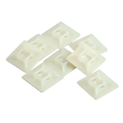 Afbeelding van KOPP montage basis voor kabelbinders / tieraps tot 5.5 mm zelfklevend wit 25 STUKS
