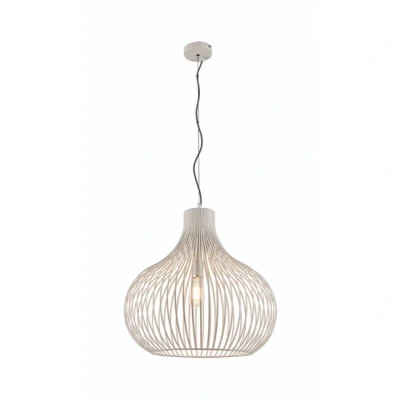 Afbeelding van Modern Scandinavisch hanglamp Ø58cm crème Aglio