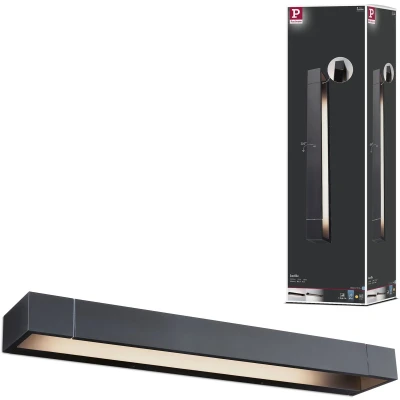Afbeelding van Paulmann Lucille 71205 Wandlamp voor badkamer 17 W Warmwit Zwart