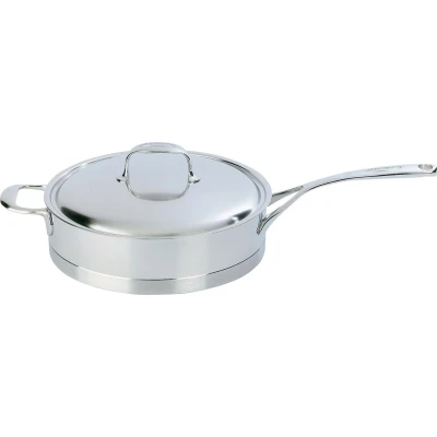 Afbeelding van Demeyere Atlantis 7 Lage Sauteuse Met Deksel 24 cm