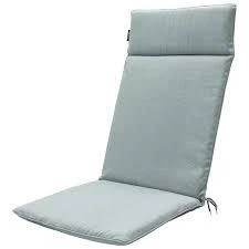 Afbeelding van Tuinkussen Madison Recycled Canvas Silver Hoge Rug