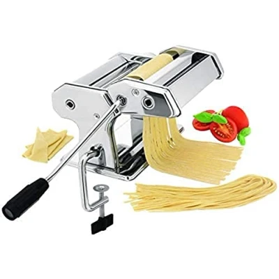 Afbeelding van IBILI 773100 Italia Pasta Maker Machine, roestvrij staal, zilver, 17 x 5 2 cm