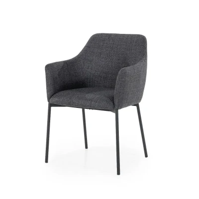 Afbeelding van Stoel Paul Stof Linea Antraciet