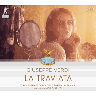 Afbeelding van Orchestra e Coro Del Teatro La Fenice, Nello Santi Verdi: Traviata (2 CD)