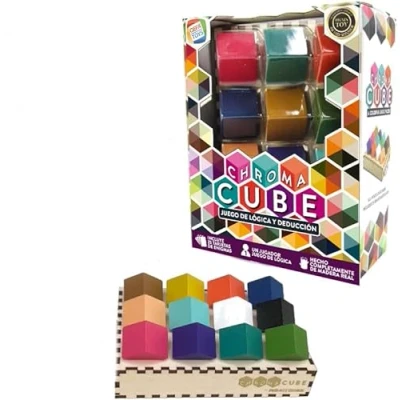 Afbeelding van Cefa Toys Logica en aftrekspel, Chroma Cube, meerkleurig (01043)