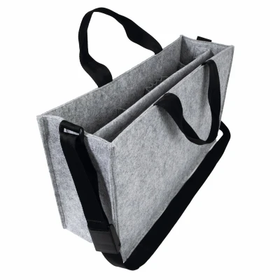 Afbeelding van Desk Sharing Bag Classic L lichtgrijs 500x280x150mm
